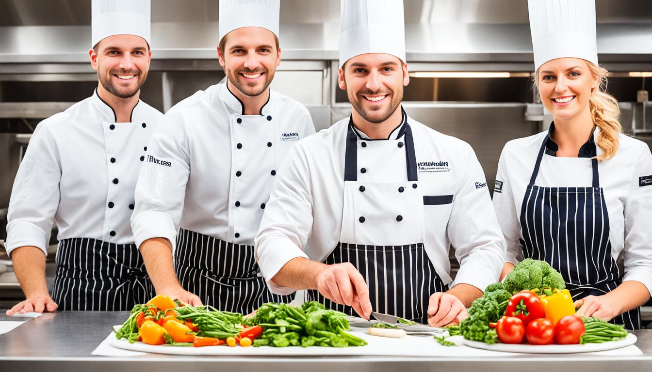 Kitchen assistant roles progression