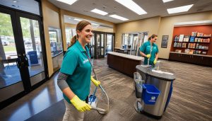 Map showing Team Catering Jobs' cleaner placements across the UK