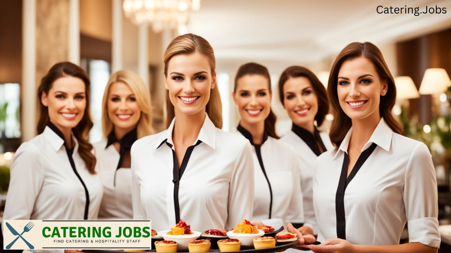 Waiters providing exceptional service at a high-end event