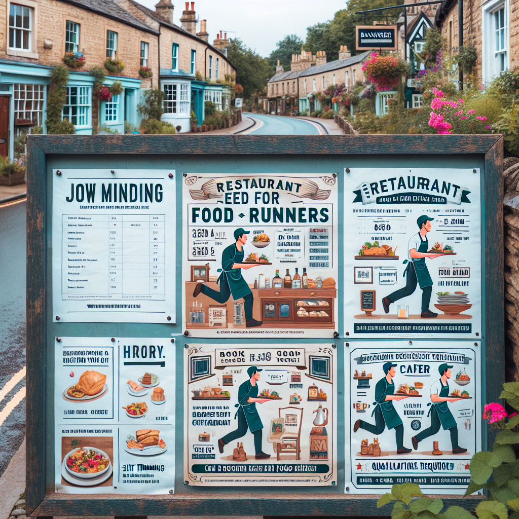 Find Food Runner Jobs in Barnsbury