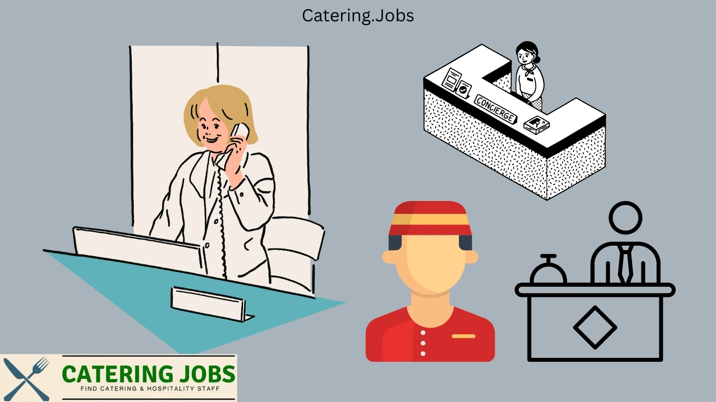 Concierge assisting guests with check-in