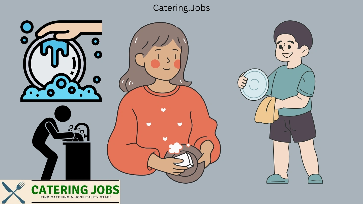 Kitchen porter ready to start work immediately