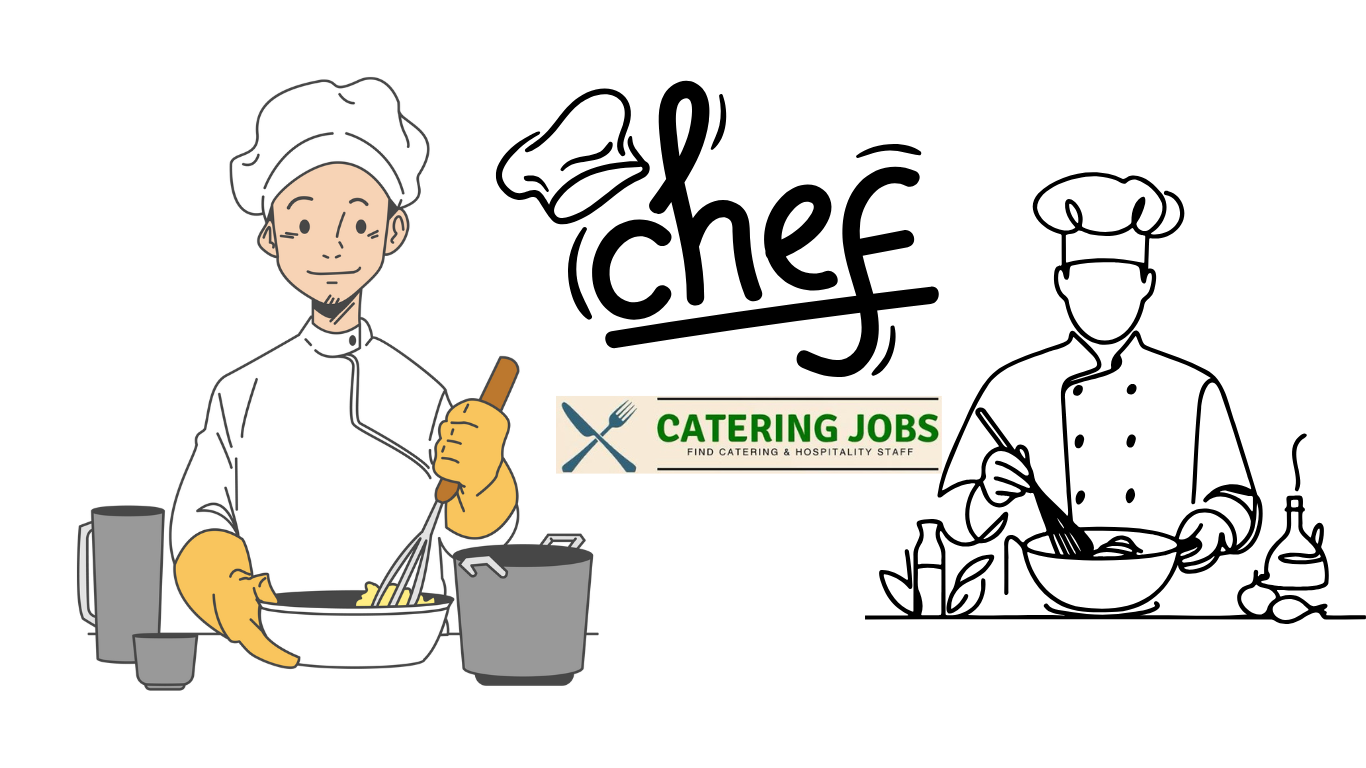 Team of cooks collaborating in busy restaurant kitchen