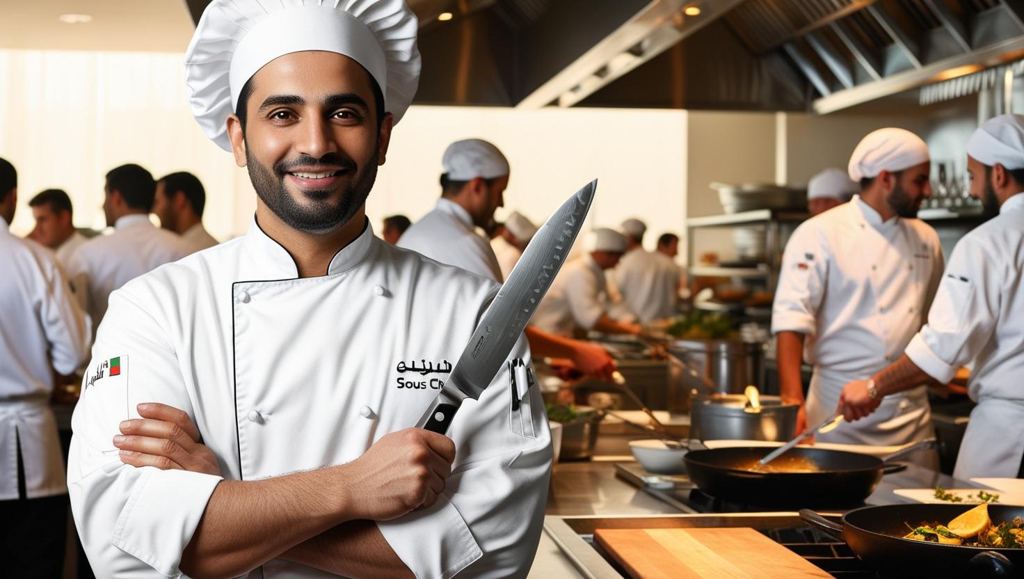 Skilled sous chef ready for hire