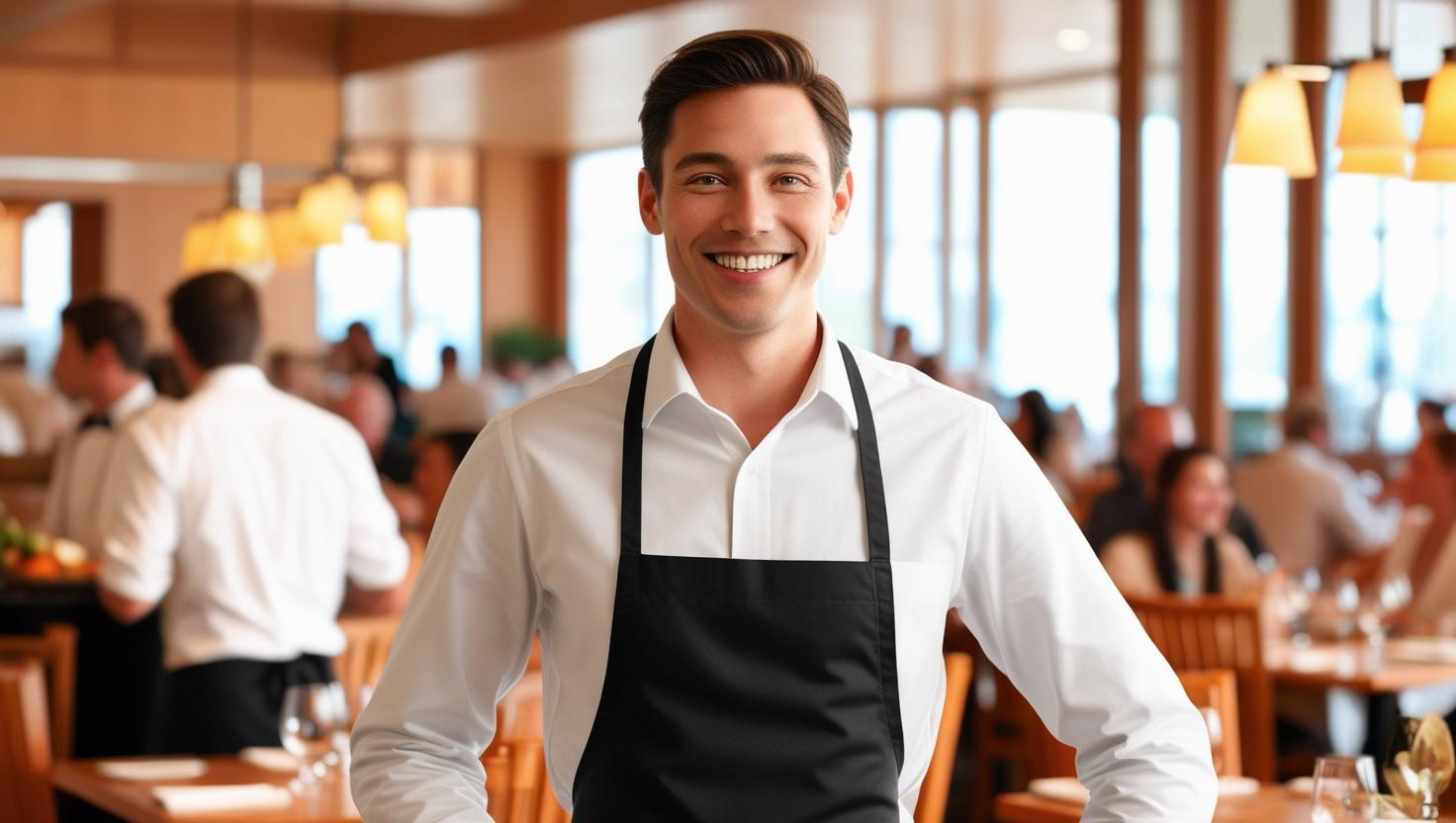 Professional Restaurant Waiter
