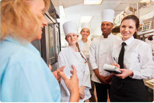 Catering management services