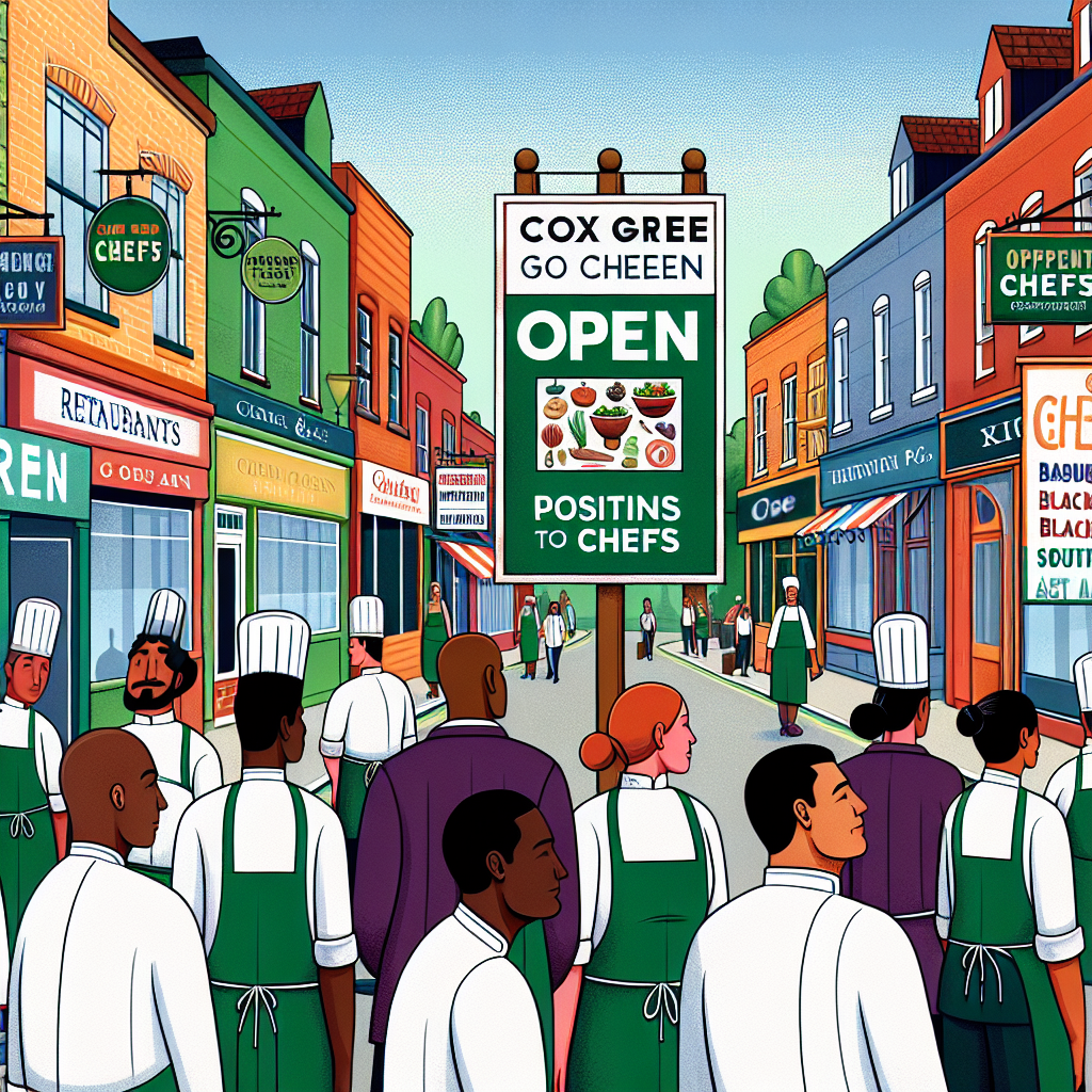 Find Chef in Cox Green