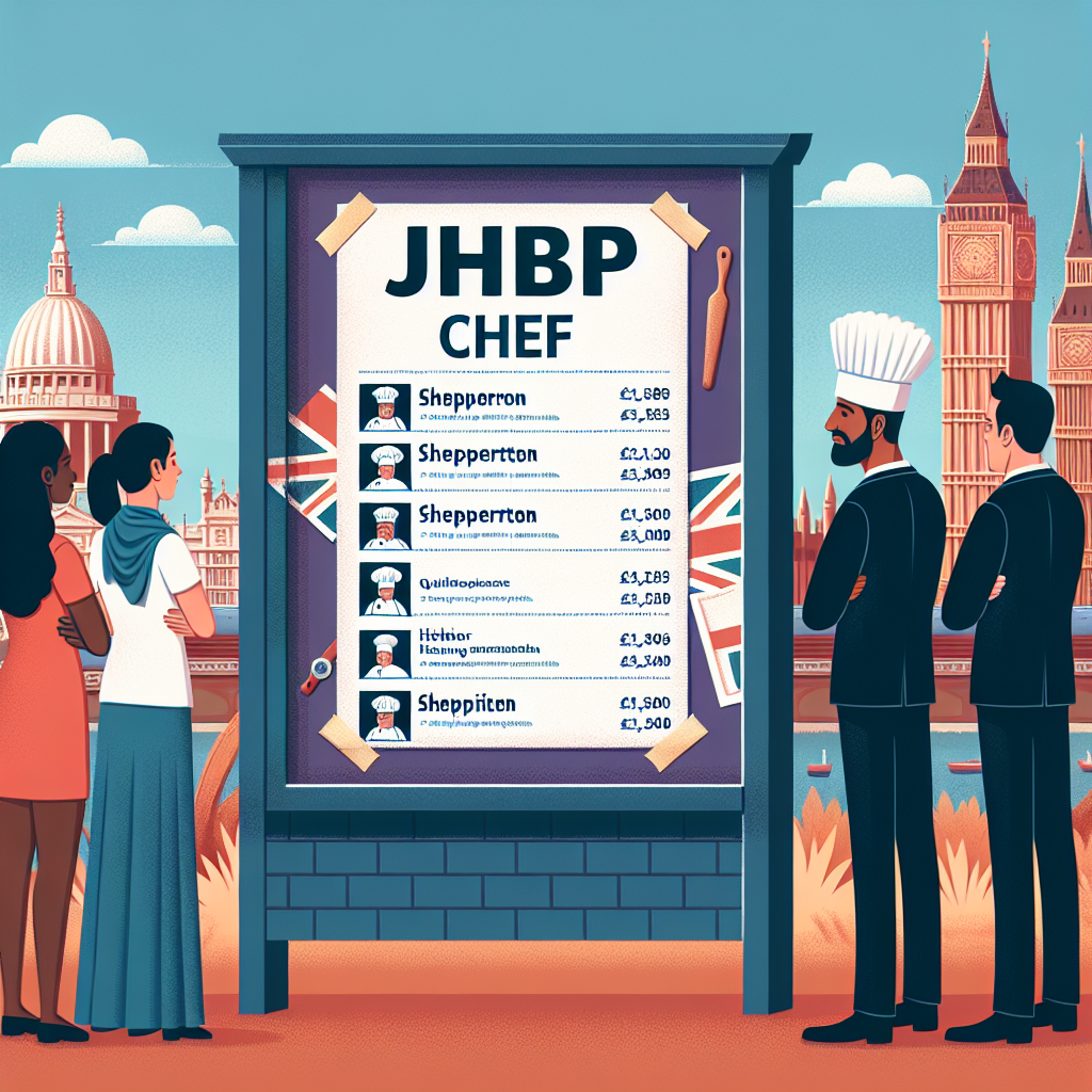 Find Chef Jobs in Shepperton